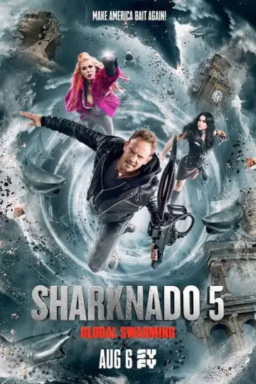 Plakat do filmu "Rekinado 5: Efekt Płetwiarniany" #150524