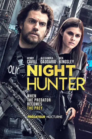 Plakat do filmu "Nocny myśliwy" #105458
