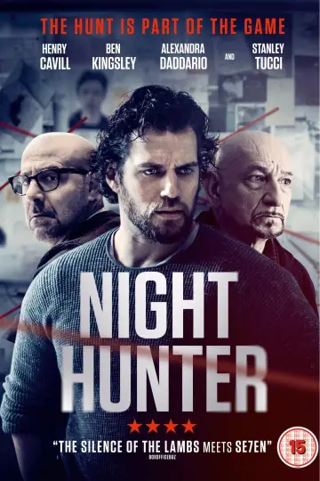 Plakat do filmu "Nocny myśliwy" #105464