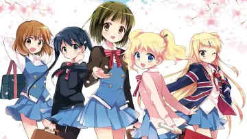 Zasłona do filmu "きんいろモザイク Pretty Days" #496458
