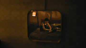 Dziewczyna w sieci pająka