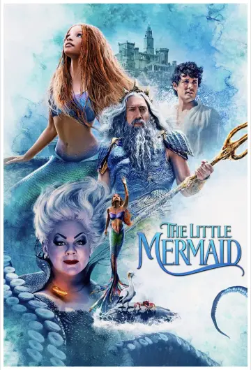 Plakat do filmu "Mała syrenka" #5643