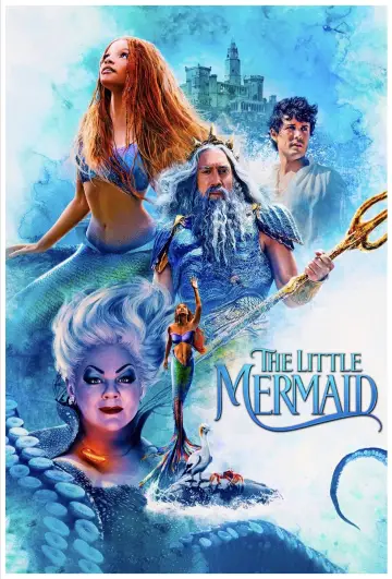 Plakat do filmu "Mała syrenka" #5644