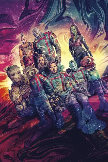 Plakat do filmu "Strażnicy Galaktyki: Volume 3" #162213