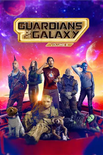 Plakat do filmu "Strażnicy Galaktyki: Volume 3" #3815