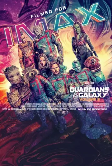 Plakat do filmu "Strażnicy Galaktyki: Volume 3" #3816