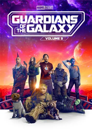 Plakat do filmu "Strażnicy Galaktyki: Volume 3" #3818