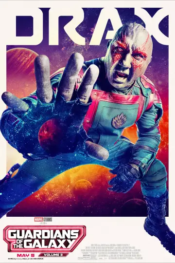 Plakat do filmu "Strażnicy Galaktyki: Volume 3" #3819