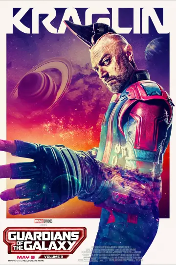 Plakat do filmu "Strażnicy Galaktyki: Volume 3" #3820