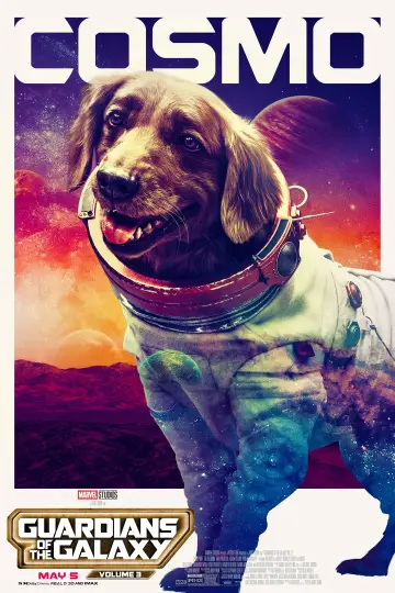 Plakat do filmu "Strażnicy Galaktyki: Volume 3" #3821