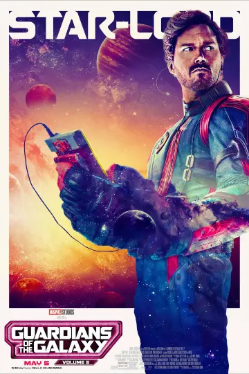 Plakat do filmu "Strażnicy Galaktyki: Volume 3" #3825