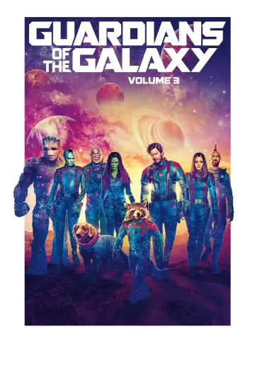 Plakat do filmu "Strażnicy Galaktyki: Volume 3" #3826