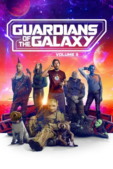 Plakat do filmu "Strażnicy Galaktyki: Volume 3" #3834