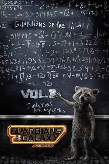 Plakat do filmu "Strażnicy Galaktyki: Volume 3" #3842