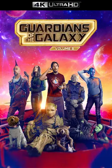 Plakat do filmu "Strażnicy Galaktyki: Volume 3" #3847