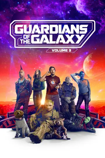Plakat do filmu "Strażnicy Galaktyki: Volume 3" #3848
