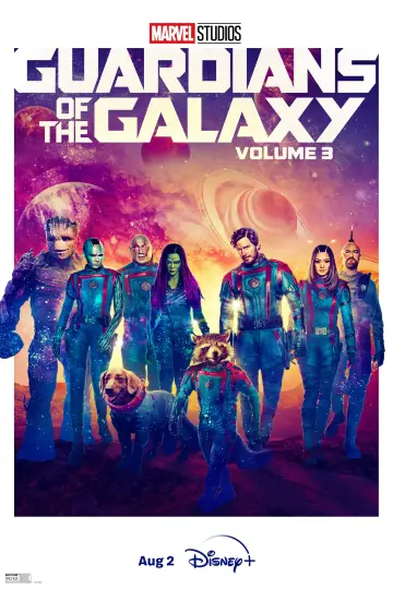 Plakat do filmu "Strażnicy Galaktyki: Volume 3" #3851