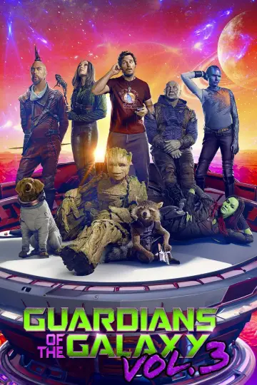 Plakat do filmu "Strażnicy Galaktyki: Volume 3" #3872