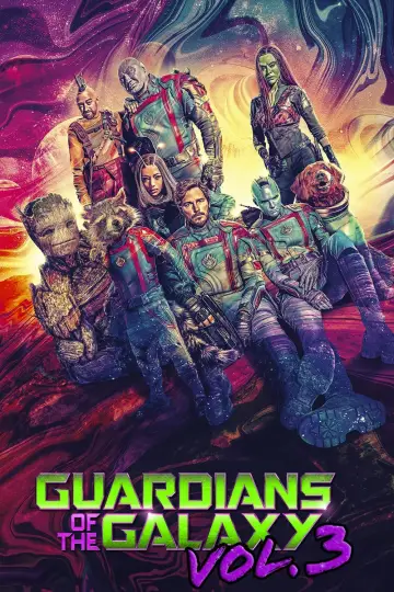 Plakat do filmu "Strażnicy Galaktyki: Volume 3" #3873