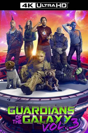 Plakat do filmu "Strażnicy Galaktyki: Volume 3" #3886