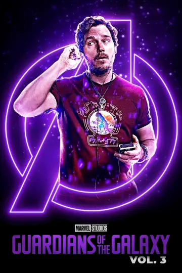 Plakat do filmu "Strażnicy Galaktyki: Volume 3" #3888