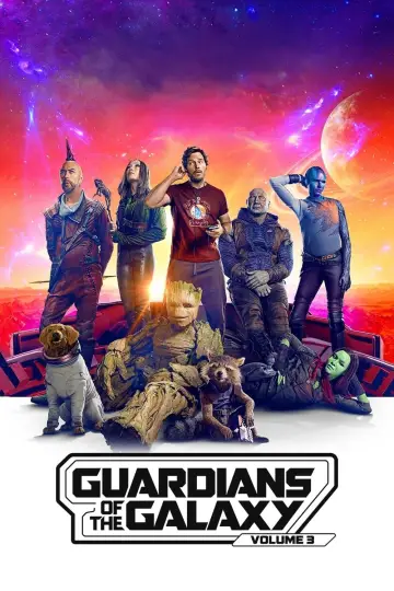 Plakat do filmu "Strażnicy Galaktyki: Volume 3" #429831