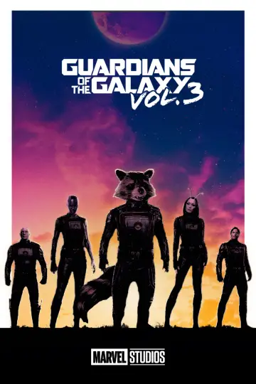 Plakat do filmu "Strażnicy Galaktyki: Volume 3" #560522