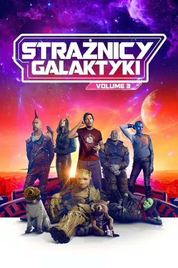 Plakat do filmu "Strażnicy Galaktyki: Volume 3" #560537
