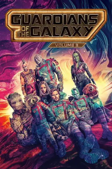 Plakat do filmu "Strażnicy Galaktyki: Volume 3" #560543