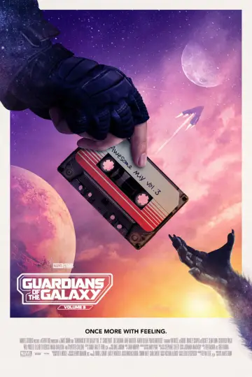 Plakat do filmu "Strażnicy Galaktyki: Volume 3" #560554