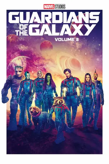 Plakat do filmu "Strażnicy Galaktyki: Volume 3" #560571