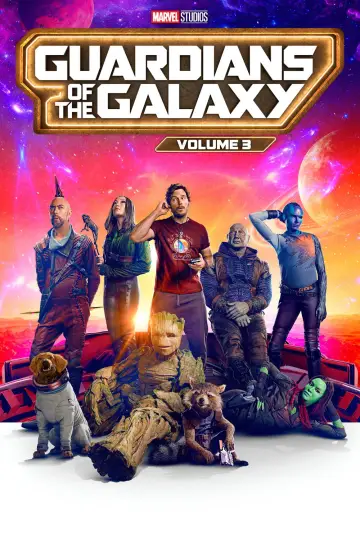 Plakat do filmu "Strażnicy Galaktyki: Volume 3" #560589