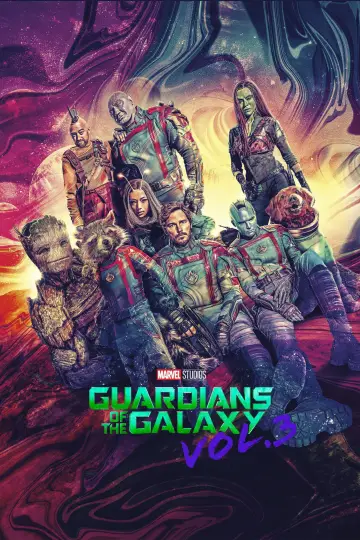 Plakat do filmu "Strażnicy Galaktyki: Volume 3" #560602