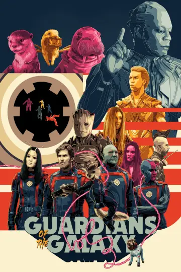 Plakat do filmu "Strażnicy Galaktyki: Volume 3" #747085