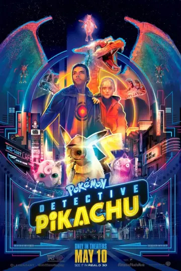 Plakat do filmu "Pokémon: Detektyw Pikachu" #23298