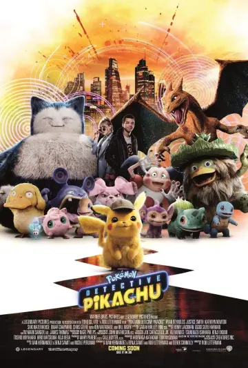 Plakat do filmu "Pokémon: Detektyw Pikachu" #23305