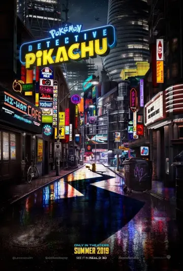 Plakat do filmu "Pokémon: Detektyw Pikachu" #23311