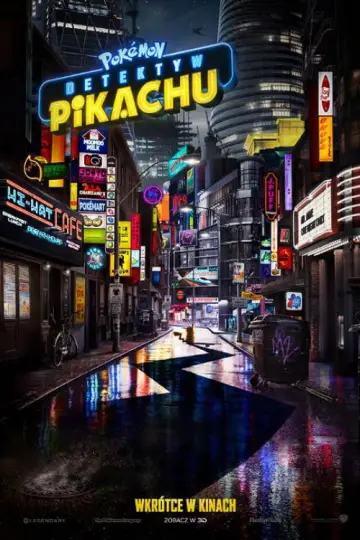 Plakat do filmu "Pokémon: Detektyw Pikachu" #646511