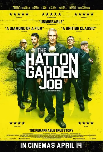 Plakat do filmu "Skok na Hatton Garden" #1112998