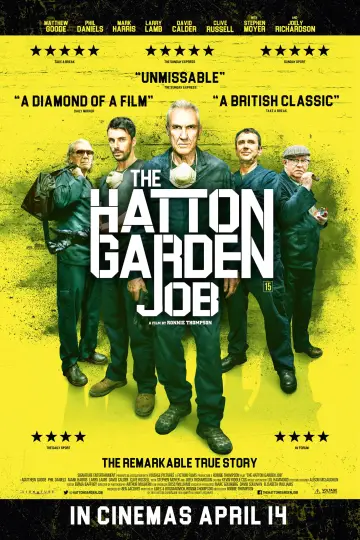 Plakat do filmu "Skok na Hatton Garden" #1113000