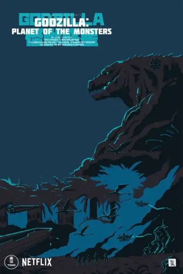 Plakat do filmu "Godzilla: Planet of the Monsters" #715095