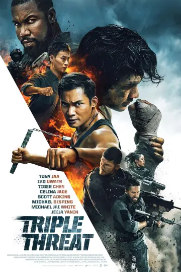 Plakat do filmu "Potrójne Zagrożenie" #290861