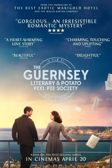 Plakat do filmu "Stowarzyszenie miłośników literatury i placka z kartoflanych obierek" #106316