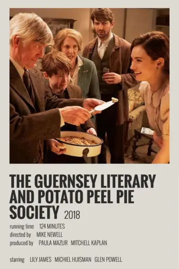Plakat do filmu "Stowarzyszenie miłośników literatury i placka z kartoflanych obierek" #987271
