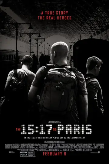 Plakat do filmu "15:17 do Paryża" #86175
