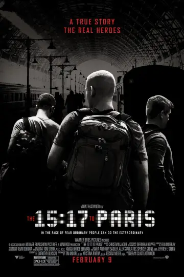 Plakat do filmu "15:17 do Paryża" #86178