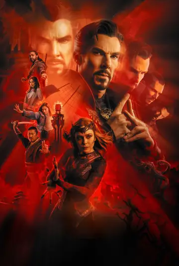 Plakat do filmu "Doktor Strange w multiwersum obłędu" #165327
