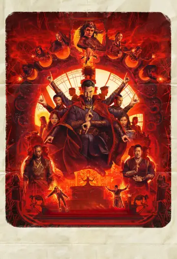 Plakat do filmu "Doktor Strange w multiwersum obłędu" #165332