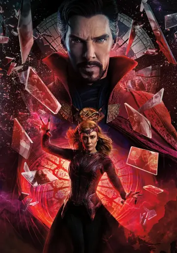 Plakat do filmu "Doktor Strange w multiwersum obłędu" #370113