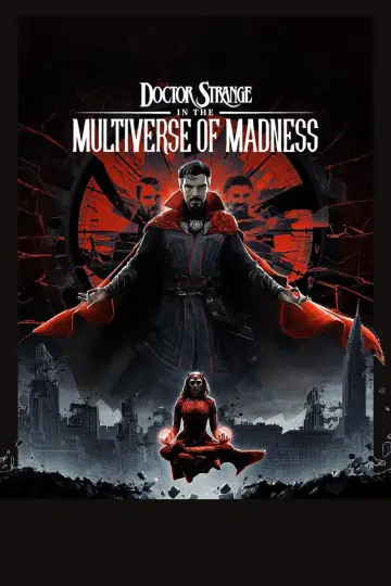 Plakat do filmu "Doktor Strange w multiwersum obłędu" #430246